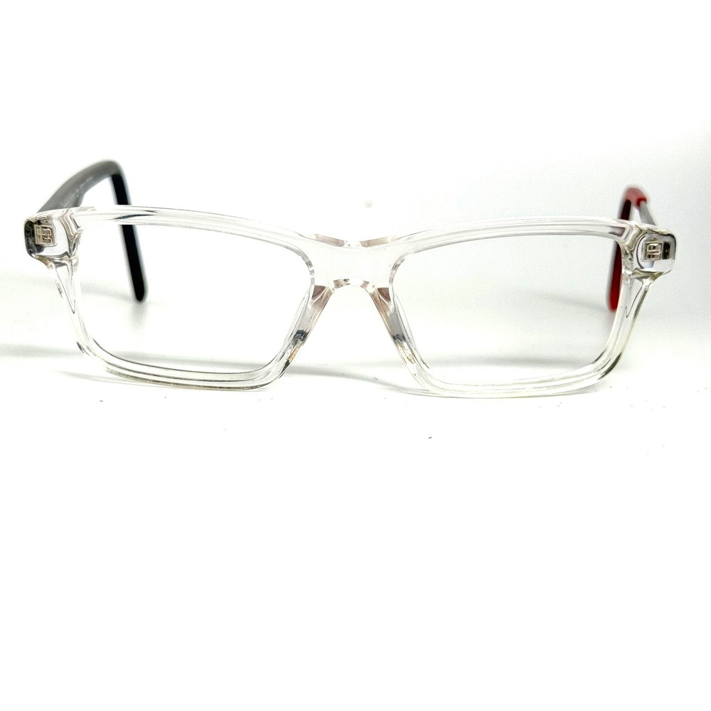 Neekon Crystal Clear Rectangular Eyeglass Frames KC1680 C2 46-18-125